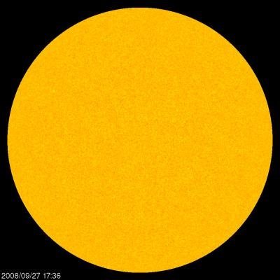 ¿Y las manchas solares del Sol?
