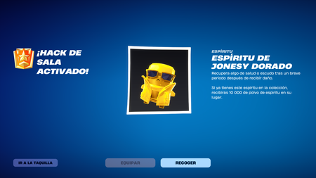 Espíritu de Jonesy Dorado
