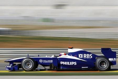 Williams FW32. Presentado directamente en la pista