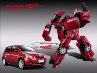 Coches chinos (copiados) se anuncian con un anuncio de los Transformers (copiado)