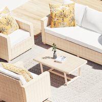 Leroy Merlin está liquidando el set de porche bonito y acogedor que no puede faltarnos y cuesta menos de lo que imaginas