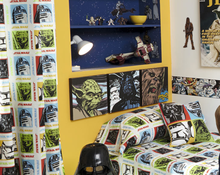 Una habitación Star Wars: es para los peques pero tú no querrás salir