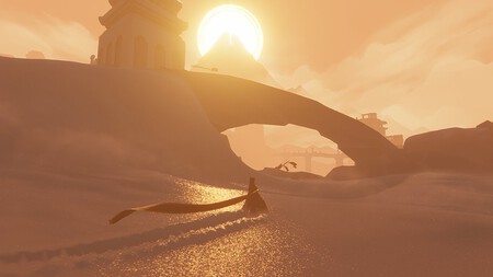 Se cumplen 10 años del inolvidable viaje de Journey y su director artístico comparte artes conceptuales de sus paisajes