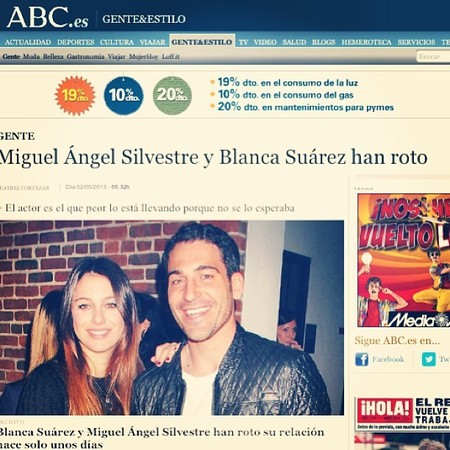 Podemos respirar tranquilos, Blanca Suárez no deja escapar a Miguel Ángel Silvestre