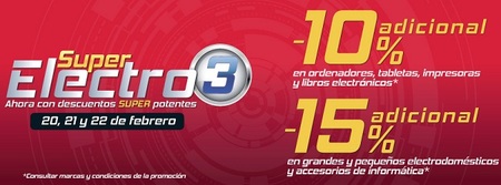 Aproveche los descuentos de Electro3 en El Corte Inglés