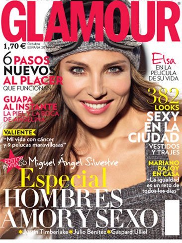 Elsa Pataky se pasea por todo el papel couché como Pedro por su casa