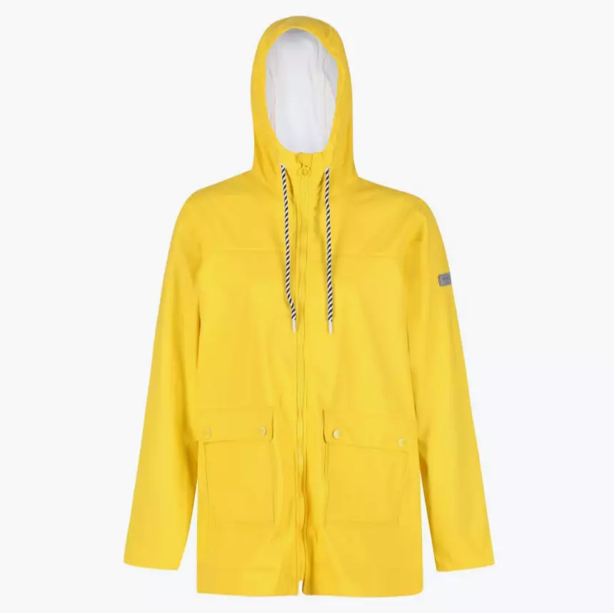 Chaqueta Impermeable Tinsley para Mujer Amarillo Maíz
