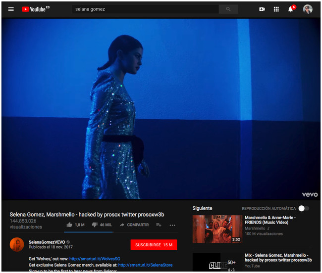  6 Selena Gomez Marshmello Hacked By Prosox Twitter Prosoxw3b Youtube 2018 04 10 13 12 46