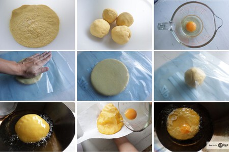 Pasos Arepa Huevo