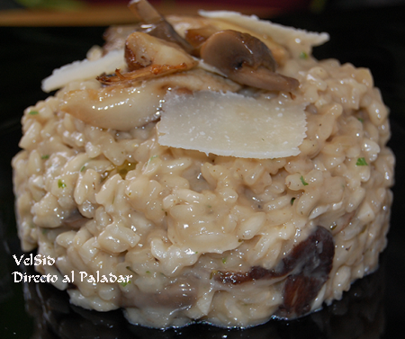 Risotto de setas