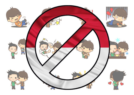 No todos los stickers pasan la aduana: la lucha de Indonesia contra los stickers LGTB