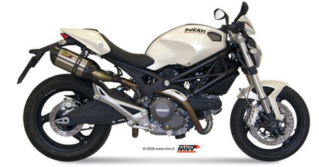 MIVV lanza su línea de escapes para la Monster 696