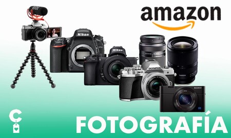 Ofertas en fotografía para adelantarte al Black Friday: Amazon te deja cámaras sin espejo y de acción, objetivos o trípodes a los mejores precios