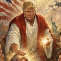 "Es difícil superar a este mundo con sátira": Trump creyéndose Jesús con IA arruinó la gran ida de olla de Patriota en The Boys  