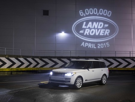 Land Rover alcanza las seis millones de unidades producidas