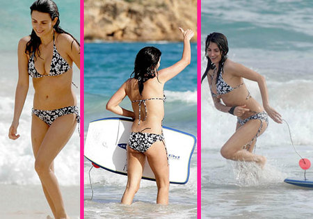 Penélope Cruz de vacaciones en el Caribe