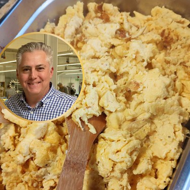 3 consejos del chef Roberto de la Parra para hacer el huevo revuelto más esponjadito