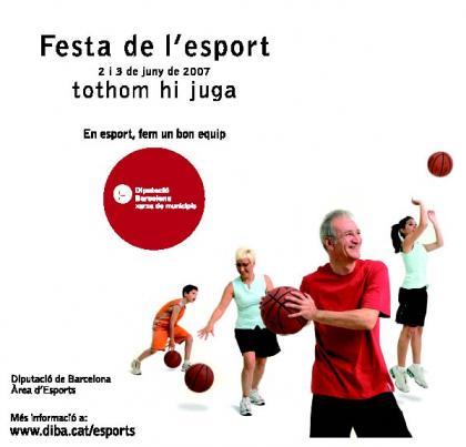 Fiesta del deporte en Barcelona: el deporte sale a la calle