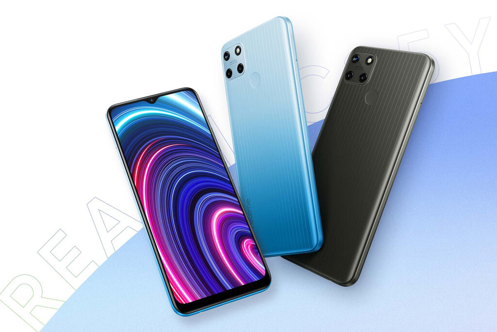 Realme C25Y: un gama de entrada con gran batería y cámara triple de 50 megapíxeles