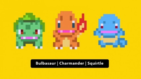 Bulbasaur, Charmander y Squirtle se cuelan en Mario Maker