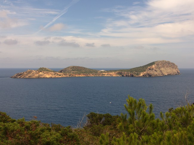 Island Tagomago From Punta D En Valls On Ibiza