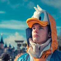 Los visitantes de Disneyland han descubierto una regla del parque para conseguir camisetas por la cara. Ahora esa norma puede costarles la entrada