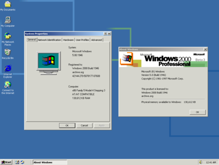 Windows 2000 Build 1946 3