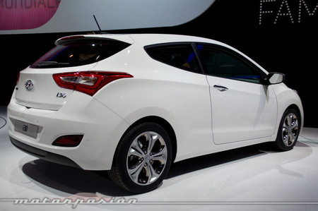 Hyundai i30 3 puertas, en el salón de París