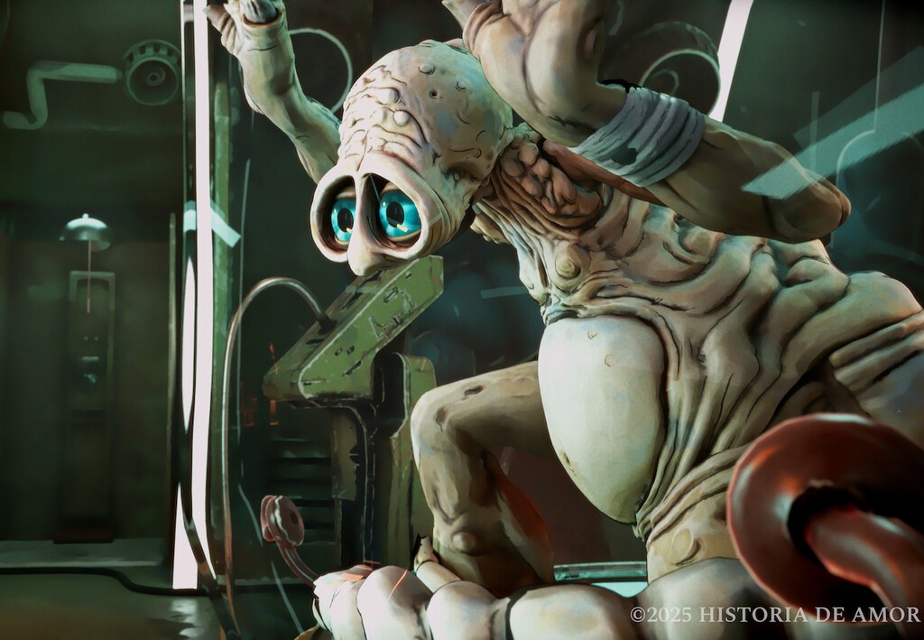 Azpiri es más que las mejores portadas de videojuegos clásicos: este nuevo corto se inspira en su obra de ciencia ficción