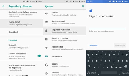 Cómo configurar una contraseña de acceso en Android