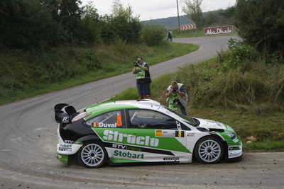 Duval el más rápido en el shakedown germano
