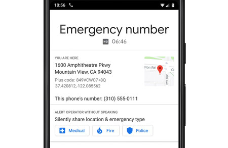 Google quiere que puedas llamar a emergencias sin hablar