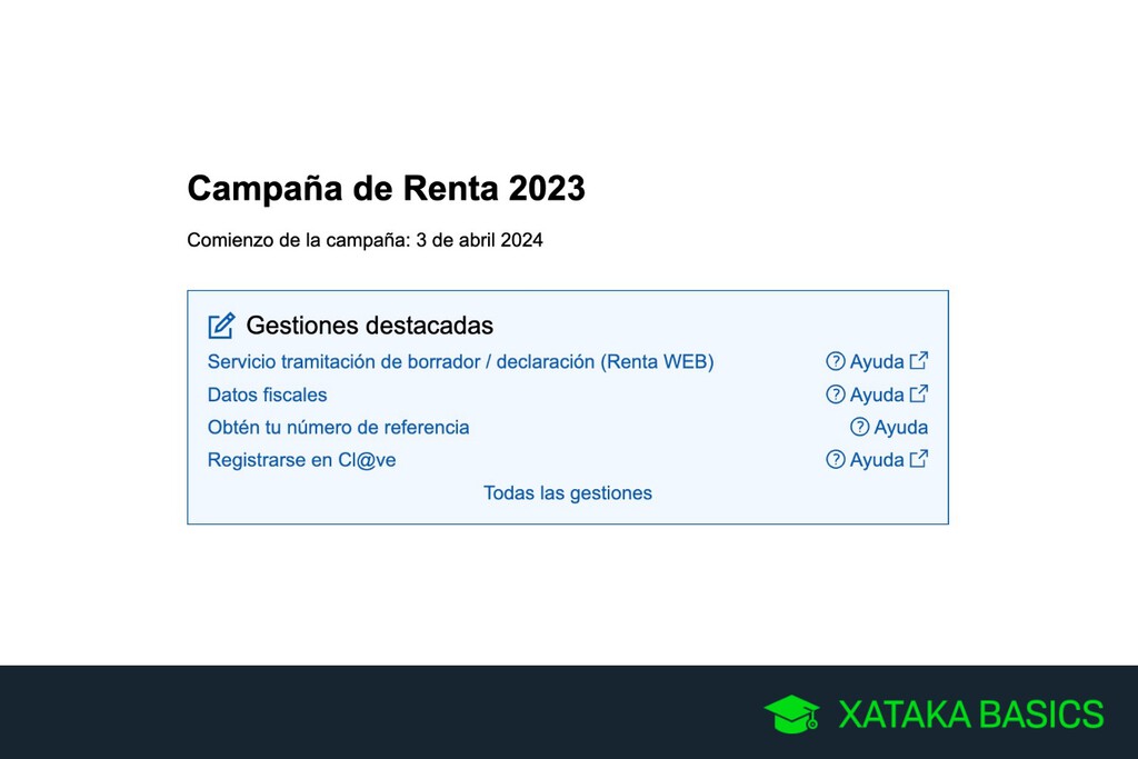 Renta 2023: cómo entrar en tu borrador y presentar tu declaración online en la web de la Agencia Tributaria 