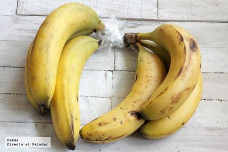 Truco sencillo para que los plátanos duren más tiempo sin ponerse negros