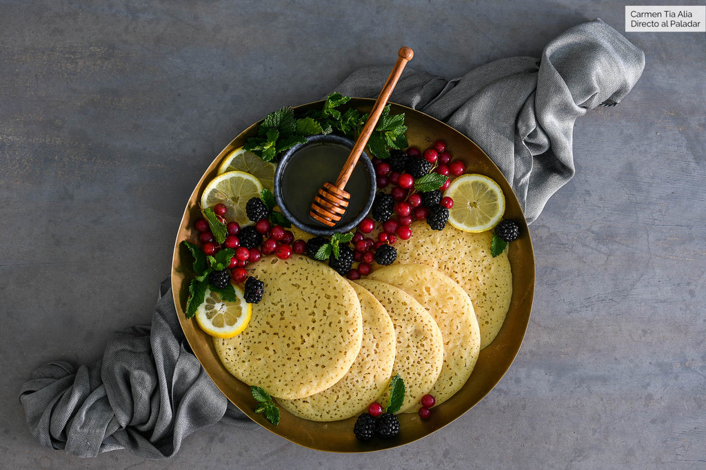 Vídeo receta de baghrir: los crêpes marroquíes de los mil agujeros