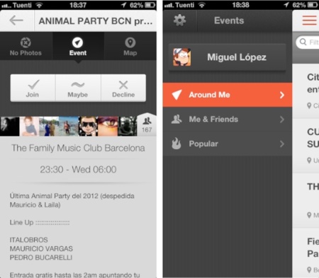 Vamos, una red social móvil para descubrir y compatir eventos cerca de ti