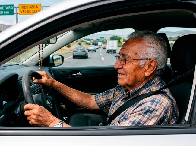 Abuelo Conduciendo 1