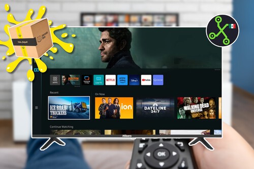 smart tv hikers tv television pantalla 4k mercado libre oferta descuento