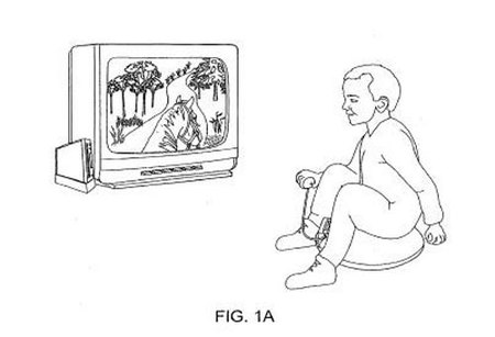 La nueva patente de Nintendo... "El caballito inflable" para Wii. Y no es broma