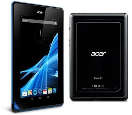 Iconia B1, toda la información del nuevo Android de Acer
