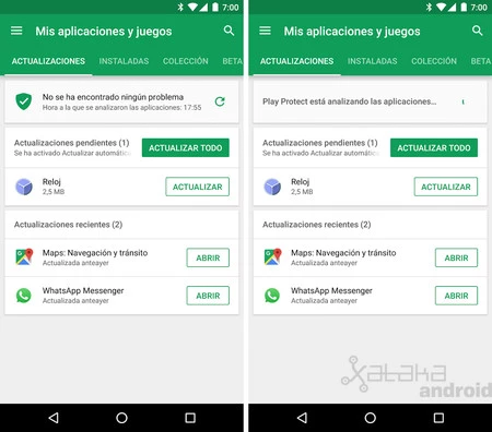 Google Play プロテクト