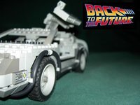 El DeLorean de 'Regreso al Futuro' en Lego