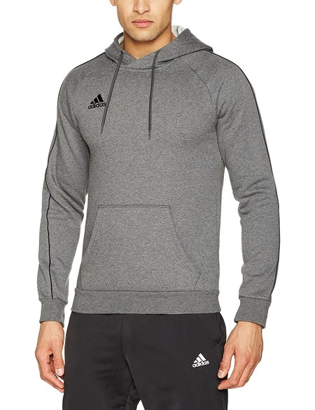 La sudadera Adidas Core18 gris está disponible en varias tallas por 23,95 euros en Amazon 