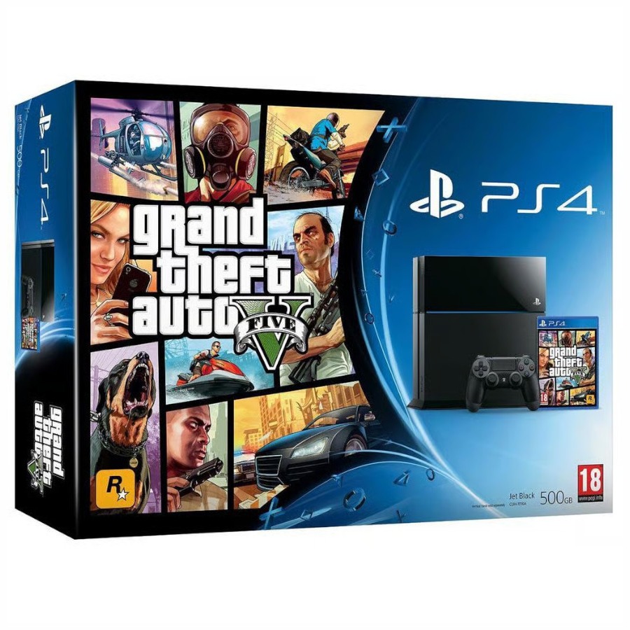 PlayStation 4 + Grand Theft Auto V