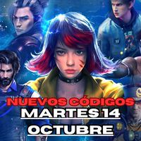 Códigos Free Fire Max hoy Martes 14 de Octubre con recompensas gratuitas 