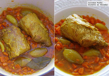 Solomillo de cerdo al whisky en cocotte. Receta