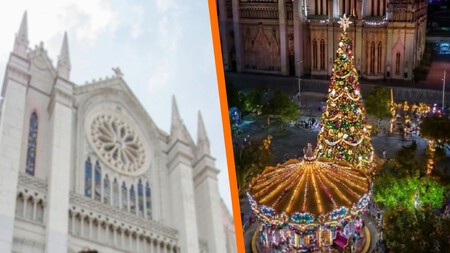 No es Europa, este es el destino de México que tiene un carrusel y árbol de navidad gigante en su villa navideña