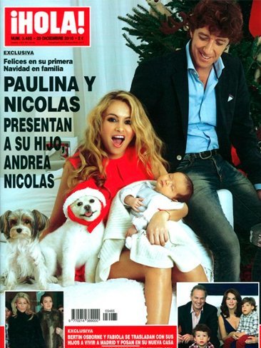 ¿Paulina Rubio presenta a su nene o nos enseña las caries?