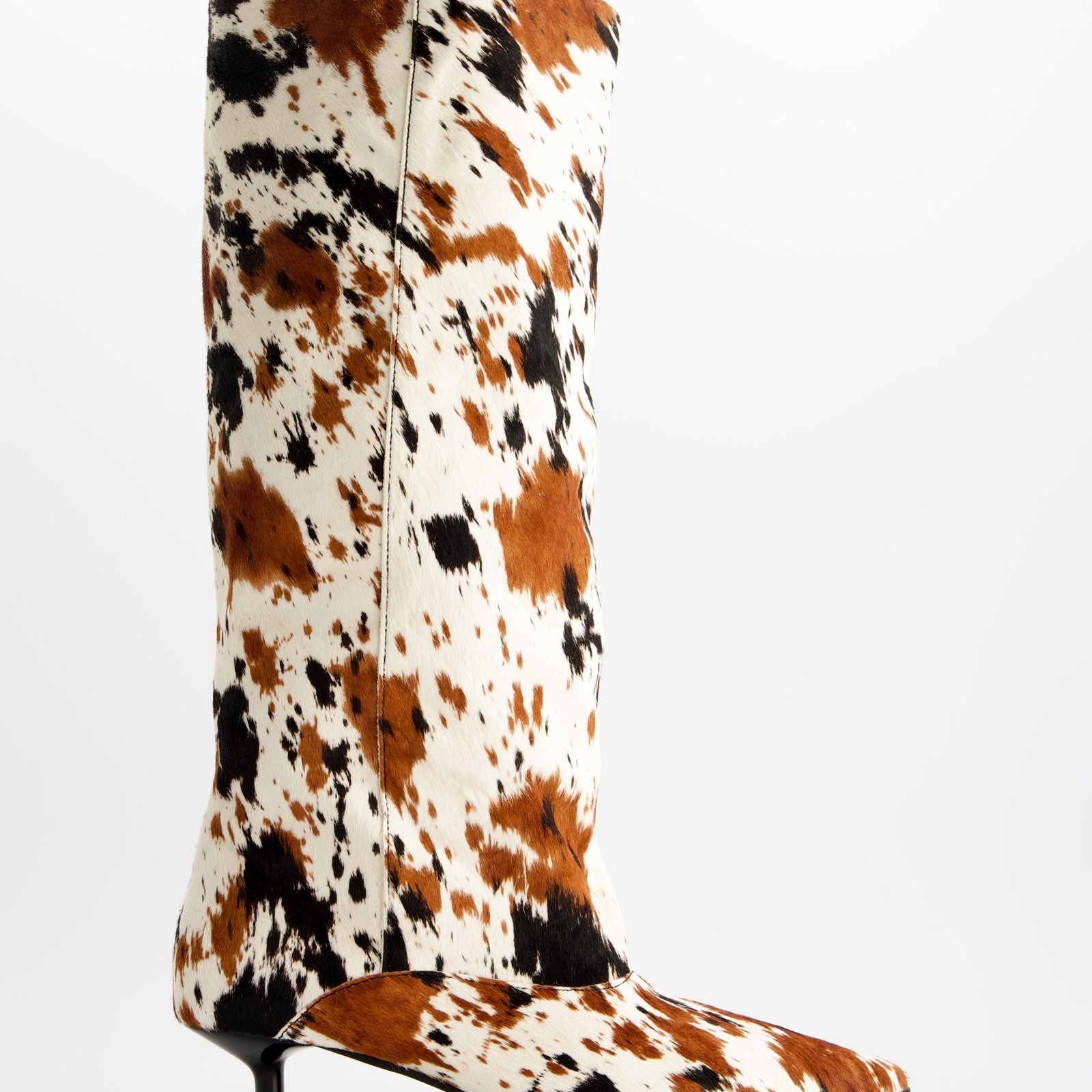 Bota de pelo con animal print - ULK Rockwall
