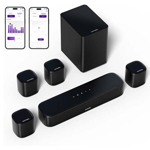 Barra de sonido con cinco bocinas Aura A40